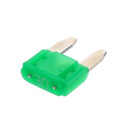 10 pcs : 0MIN030.V - FUSE AUTO 30A 32VAC 32VDC BLADE