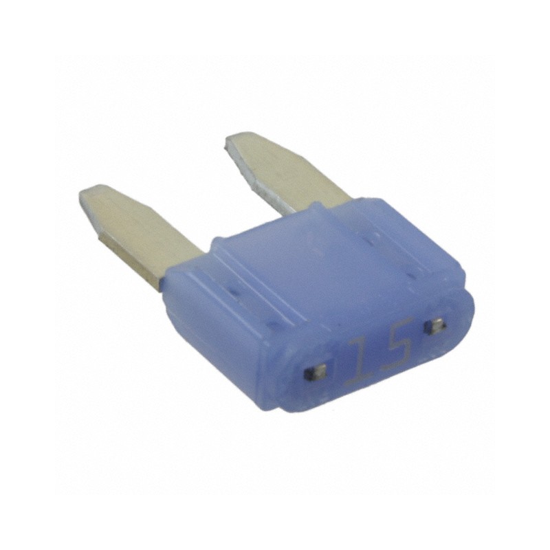 10 pcs : 0MIN015.V - FUSE AUTO 15A 32VAC 32VDC BLADE