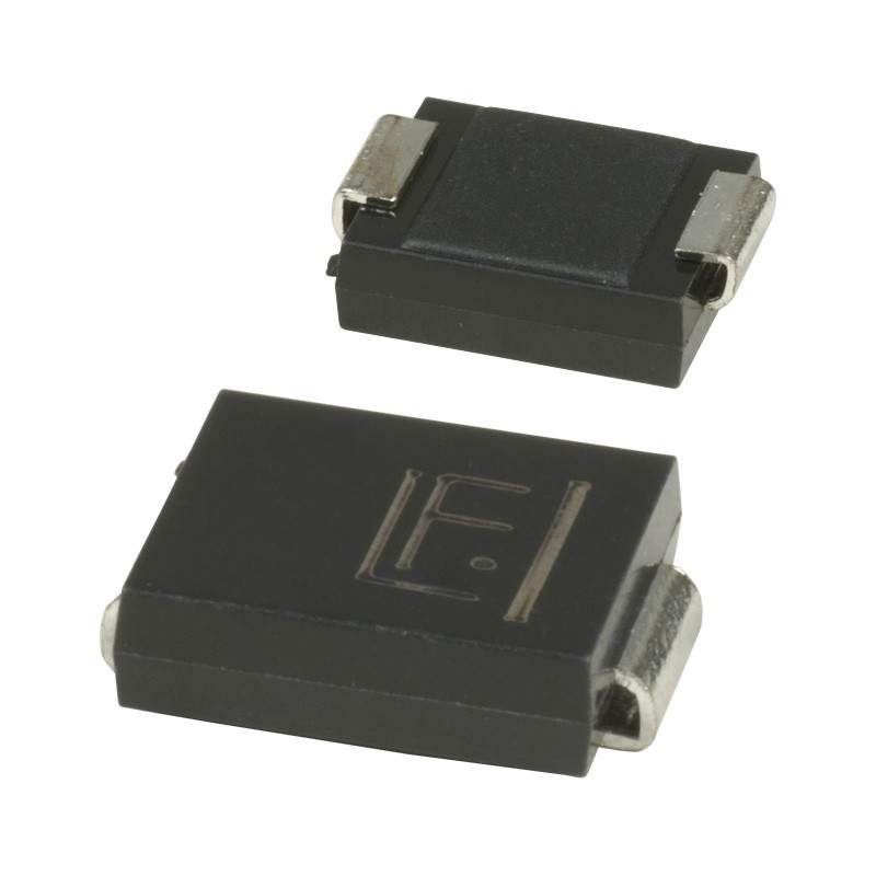 10 pcs : SMDJ33CA-T7 - TVS DIODE 33VWM 53.3VC DO214AB