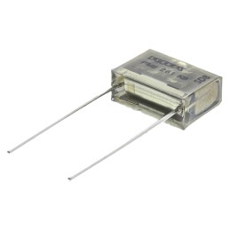 5 pcs - KEMET PME261 Paper Capacitor, 220 V ac, 400V dc, ±10%, 100nF, Through Hole