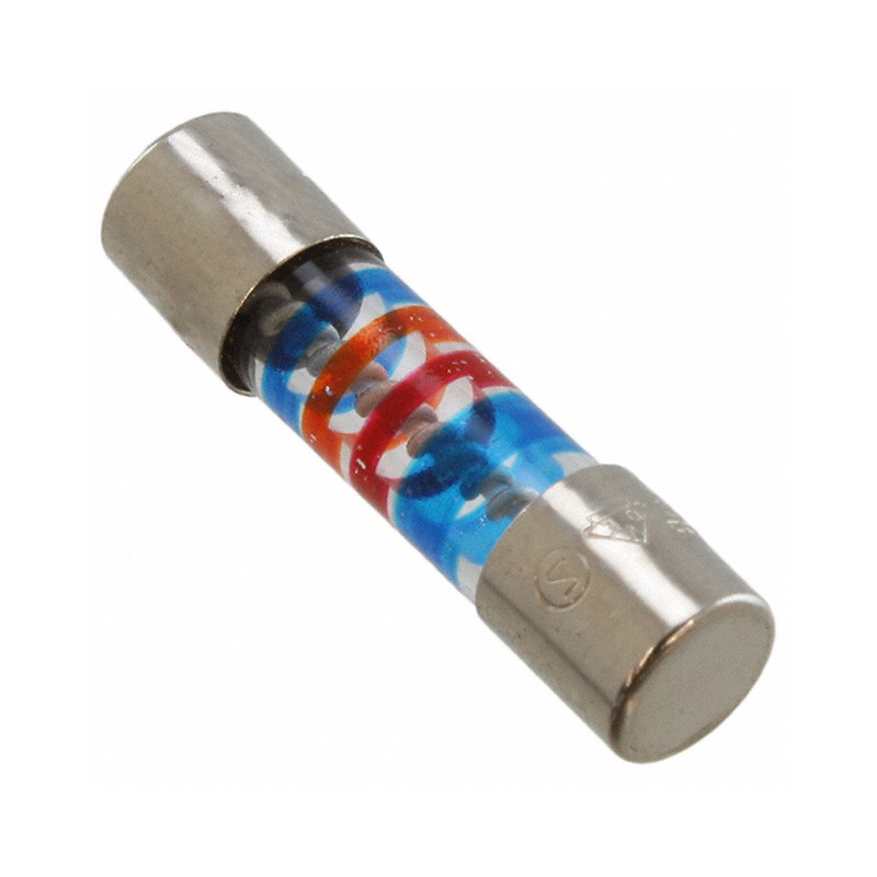 10 pcs : 021906.3MXABP - FUSE GLASS 6.3A 250VAC 5X20MM