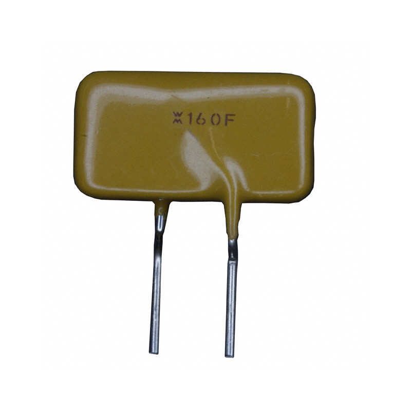10 pcs : TRF600-160 - PTC RESET FUSE 250V 160MA RADIAL