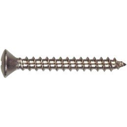 100 pcs - RS PRO Oval Head Self Tapping Screw, 1/2in Long