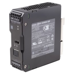 1 pcs - Omron S8VK-X Switch Mode DIN Rail Power Supply, 230V ac ac, dc Input, 24V dc dc Output, 10A Output, 240W