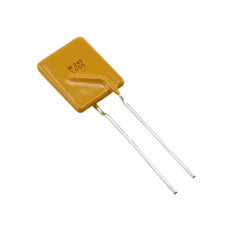 10 pcs : LVR055K - PTC RESET FUSE 240V 550MA RADIAL