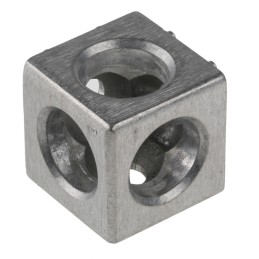 1 pcs - Bosch Rexroth M6 Corner Cube Kit Connecting Component, Strut Profile 30 mm, Groove Size 8mm