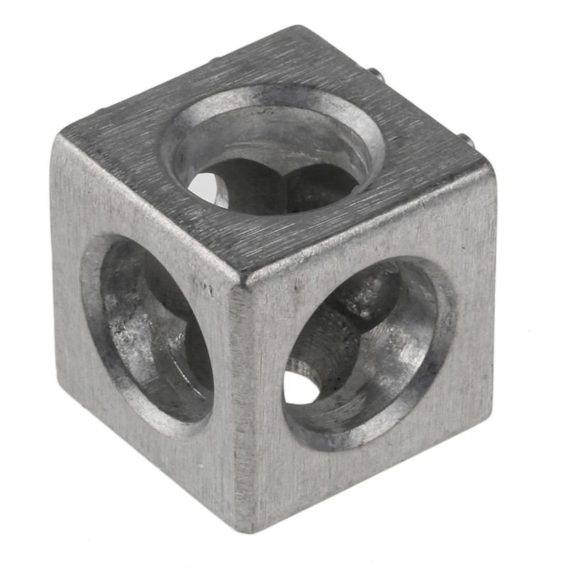 1 pcs - Bosch Rexroth M6 Corner Cube Kit Connecting Component, Strut Profile 30 mm, Groove Size 8mm