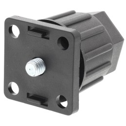 1 pcs - RS PRO M8 Thread Adjustable Foot, 8mm Groove