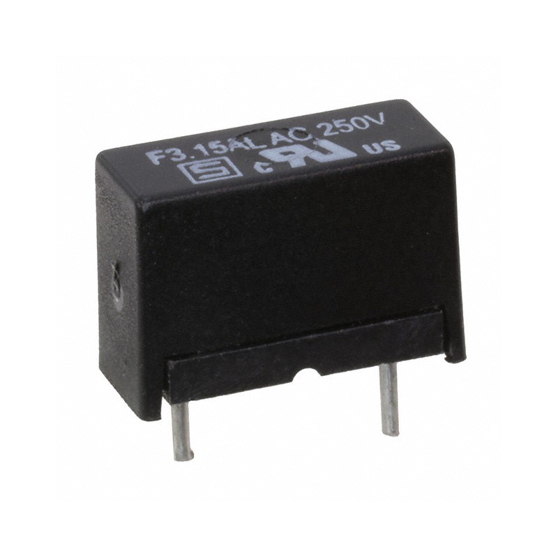 10 pcs : 7100.1066.13 - FUSE BOARD MNT 1.25A 250VAC/VDC