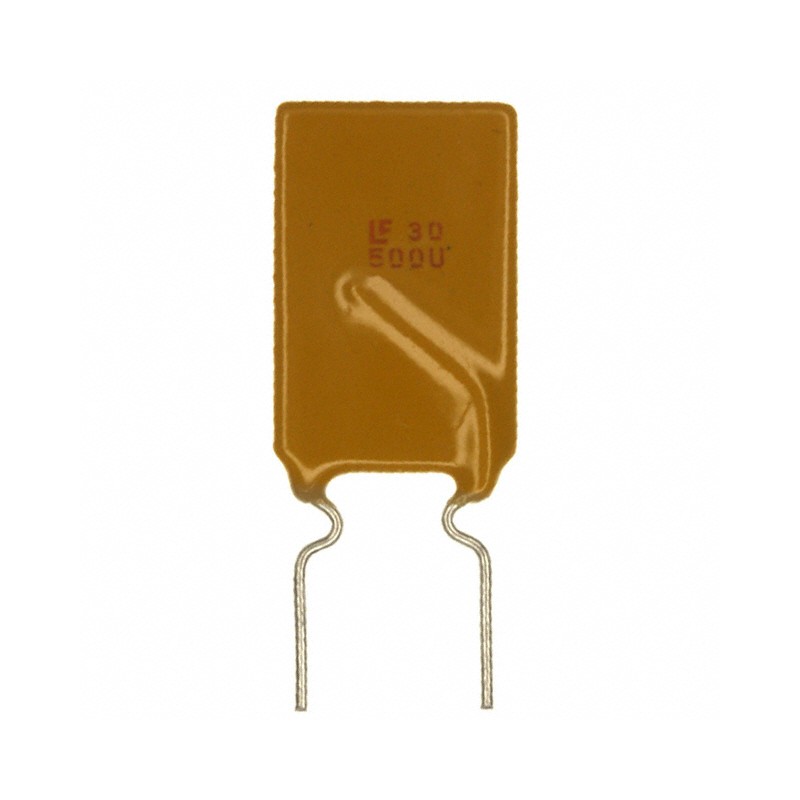 10 pcs : 30R500UMR - PTC RESET FUSE 30V 5A RADIAL