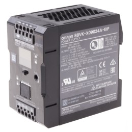 1 pcs - Omron S8VK-X Switch Mode DIN Rail Power Supply, 230V ac ac, dc Input, 24V dc dc Output, 3.75A Output, 90W