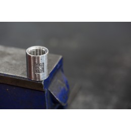 1 pcs - RS PRO Stainless Steel Pipe Fitting Socket, Female G 1/2in x Female G 1/2in