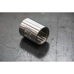 1 pcs - RS PRO Stainless Steel Pipe Fitting Socket, Female G 1/2in x Female G 1/2in