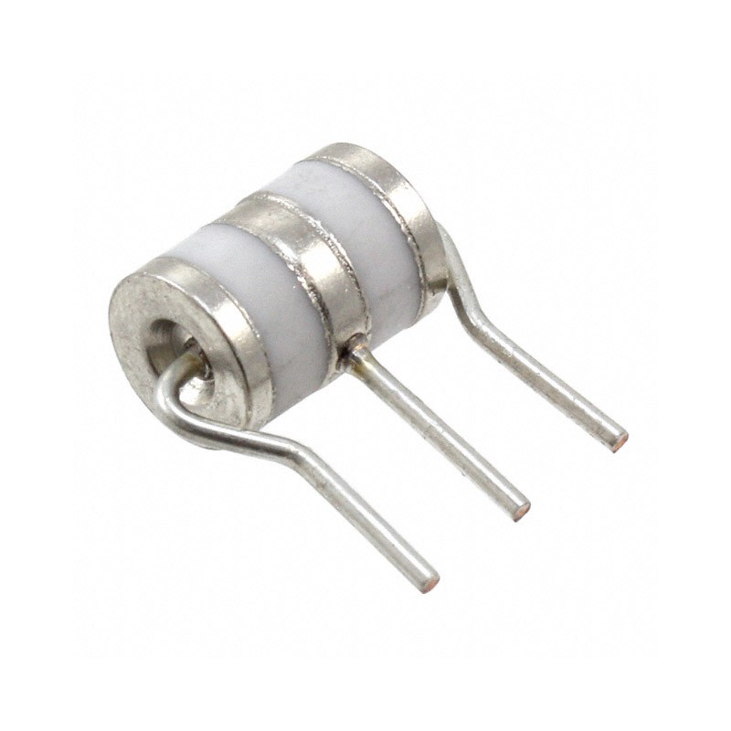 10 pcs : 2056-35-B2LF - GDT 350V 5KA 3 POLE THROUGH HOLE