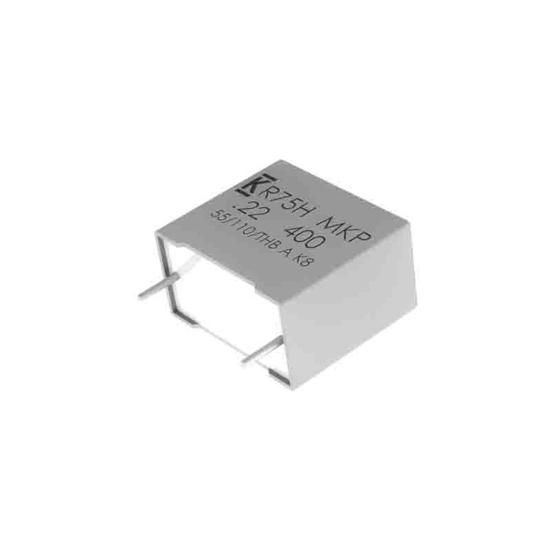 5 pcs - KEMET R75 Polypropylene Capacitor PP, 250V dc, 5%, 470nF, Through Hole