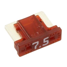 10 pcs : LMIN07.5V - FUSE AUTO 7.5A 32VAC/VDC BLADE