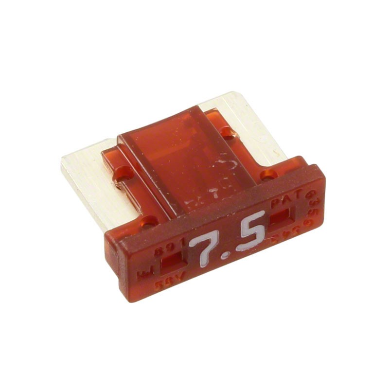 10 pcs : LMIN07.5V - FUSE AUTO 7.5A 32VAC/VDC BLADE