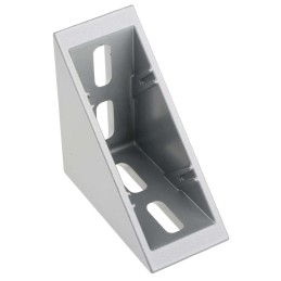 1 pcs - RS PRO Angle Bracket Connecting Component, Strut Profile 40 mm, Groove Size 8mm