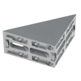 1 pcs - RS PRO Angle Bracket Connecting Component, Strut Profile 40 mm, Groove Size 8mm