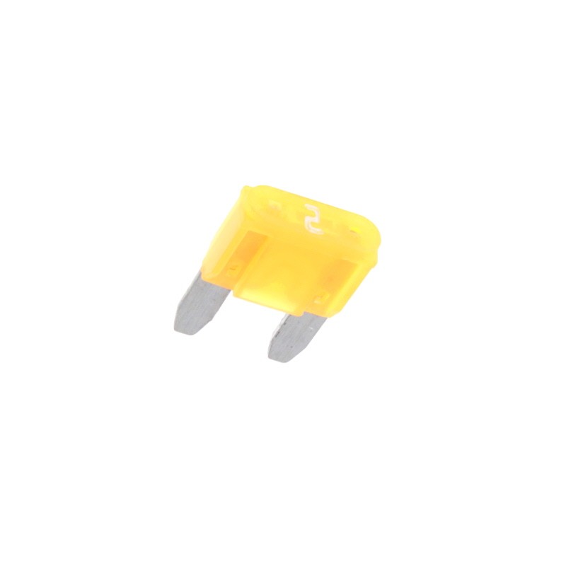 10 pcs : 0MIN005.HXGLO - FUSE AUTO 5A 32VAC 32VDC BLADE
