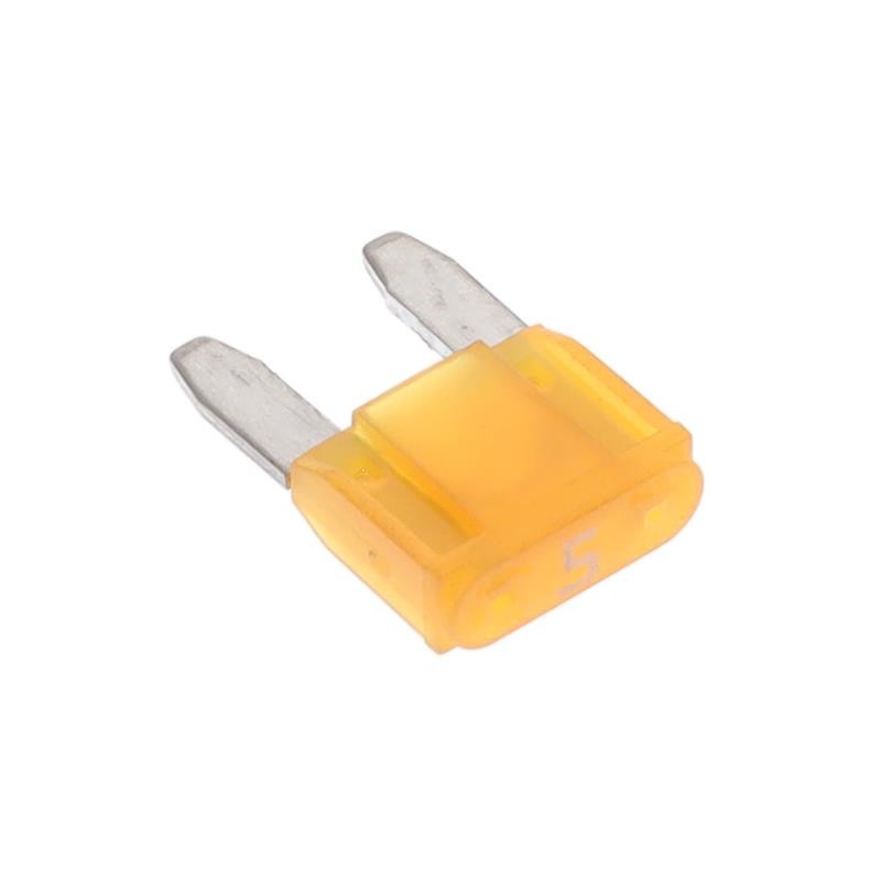 10 pcs : 0MIN005.MXGLO - FUSE AUTO 5A 32VAC 32VDC BLADE