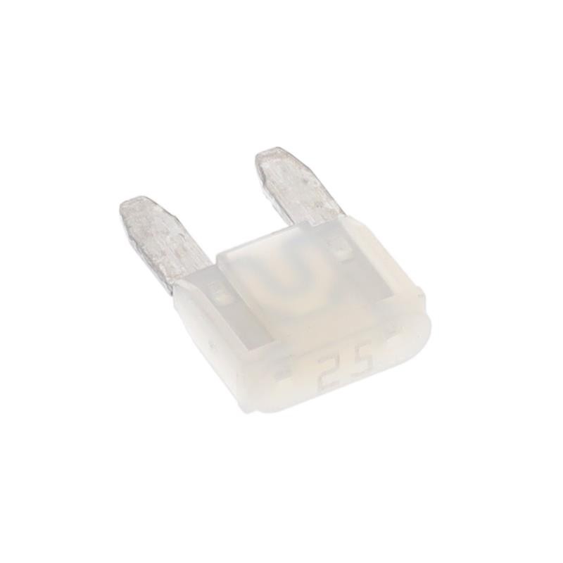10 pcs : 0MIN025.MXGLO - FUSE AUTO 25A 32VAC 32VDC BLADE