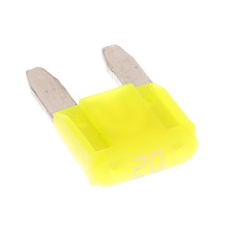 10 pcs : 0MIN020.HXGLO - FUSE AUTO 20A 32VAC 32VDC BLADE