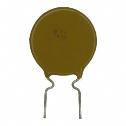 10 pcs : 72R250XF - PTC RESET FUSE 72V 2.5A RADIAL