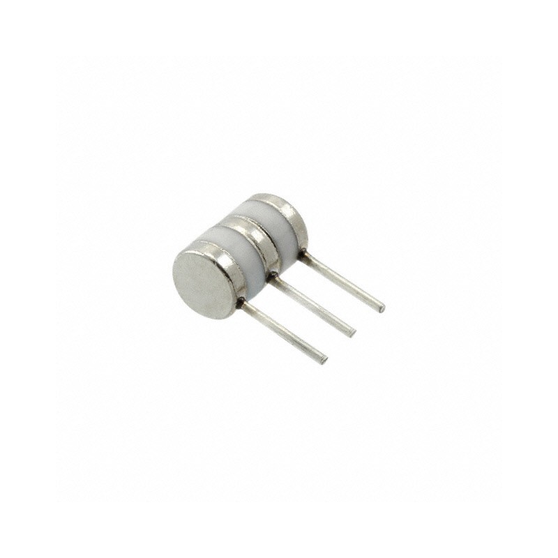10 pcs : GTCR36-900M-R10 - GDT 90V 10KA 3 POLE THROUGH HOLE