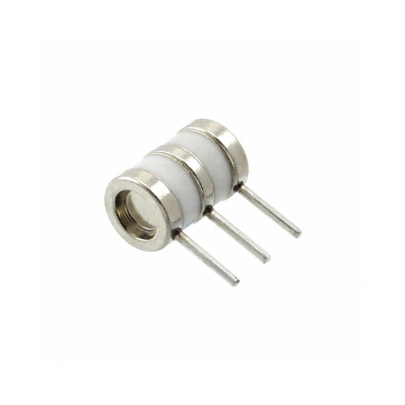 10 pcs : GTCR37-900M-R10 - GDT 90V 10KA 3 POLE THROUGH HOLE