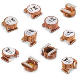 5 pcs - Wurth 0.111 μH ±20% Coil Inductor, Max SRF:374MHz, Q:186, 22A Idc, 2.11mΩ Rdc, WE-AC HC