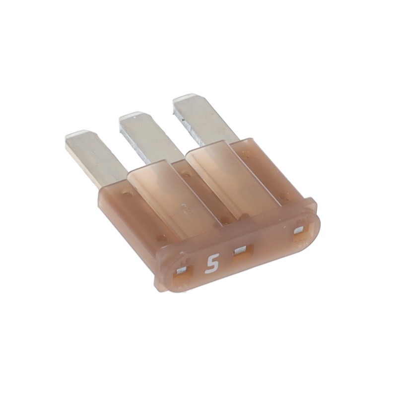 10 pcs : MIC3005.V - FUSE AUTO 5A 32VDC BLADE MICRO