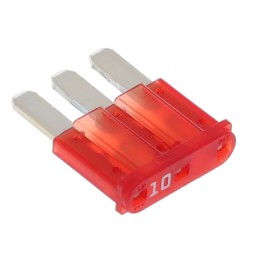 10 pcs : MIC3010.V - FUSE AUTO 10A 32VDC BLADE MICRO