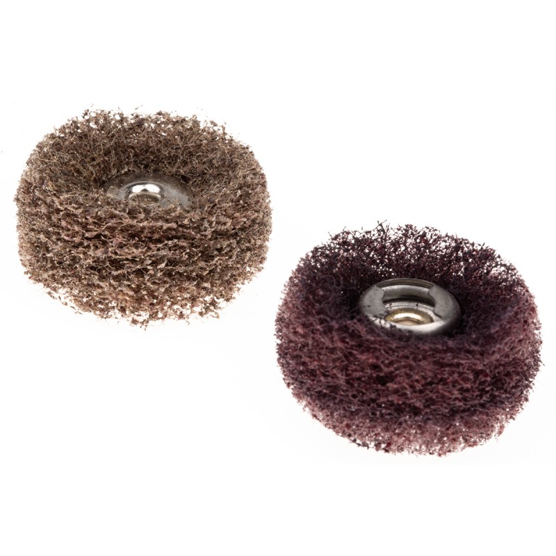1 Pack of 2 - Dremel 2-Piece Abrasive Wheel, for use with SC402 Mandrel