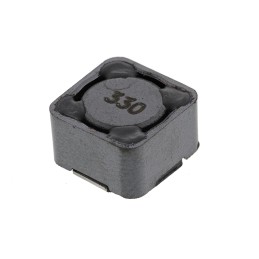 5 pcs - Bourns, SRR1280, 1280 Shielded Wire-wound SMD Inductor with a Ferrite DR & RI Core, 33 μH ±20% Wire-Wound 3.5A Idc Q:28