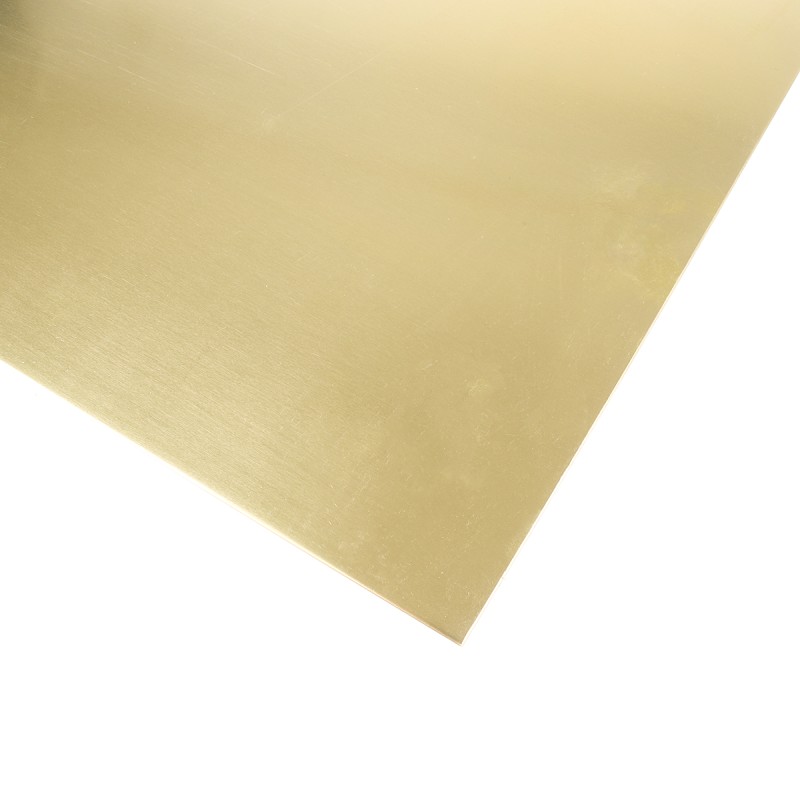 1 pcs - RS PRO Brass Metal Sheet 600mm x 300mm, 1.2mm Thick