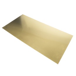 1 pcs - RS PRO Brass Metal Sheet 600mm x 300mm, 1.2mm Thick