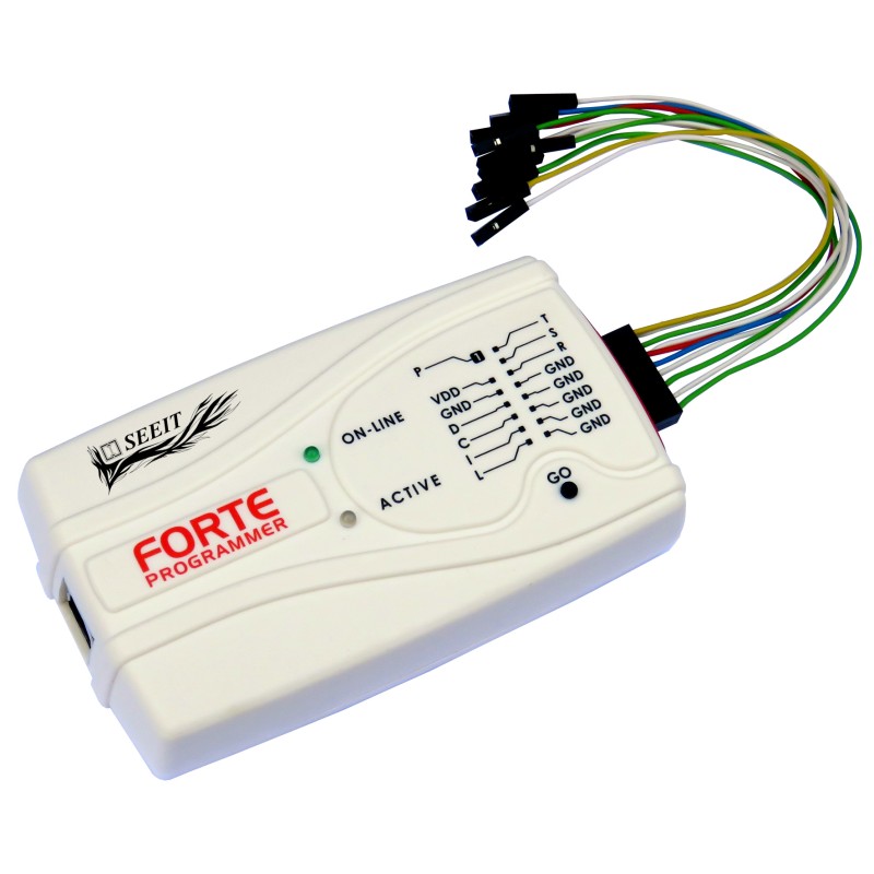 1 pcs - Seeit FORTE, Microcontroller Programmer for AVR, MSP and STM Microcontrollers, PIC
