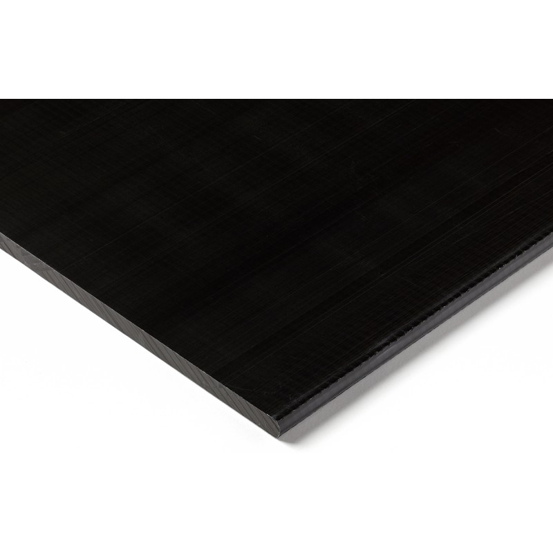1 pcs - RS PRO Black Plastic Sheet, 500mm x 300mm x 30mm