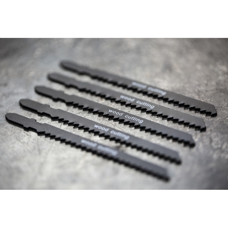 1 Pack of 5 - RS PRO, 8 Teeth Per Inch 75mm Cutting Length Jigsaw Blade, Pack of 5