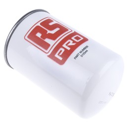 1 pcs - RS PRO 12 bar 3/4in Hydraulic Spin-On Filter Can, 65L/min max, 10μm filtration size