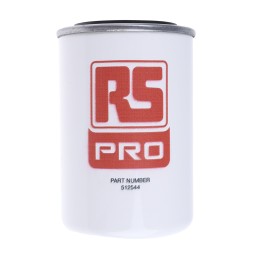 1 pcs - RS PRO 12 bar 3/4in Hydraulic Spin-On Filter Can, 65L/min max, 10μm filtration size