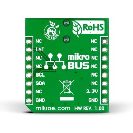 1 pcs - MikroElektronika MIKROE-1839, RTC3 Real Time Clock (RTC) mikroBus Click Board for BQ32000