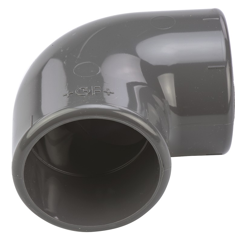 1 pcs - Georg Fischer 90° Elbow PVC Pipe Fitting, 2in