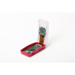 1 pcs - Raspberry Pi Case for use with Raspberry Pi Zero in Red, White