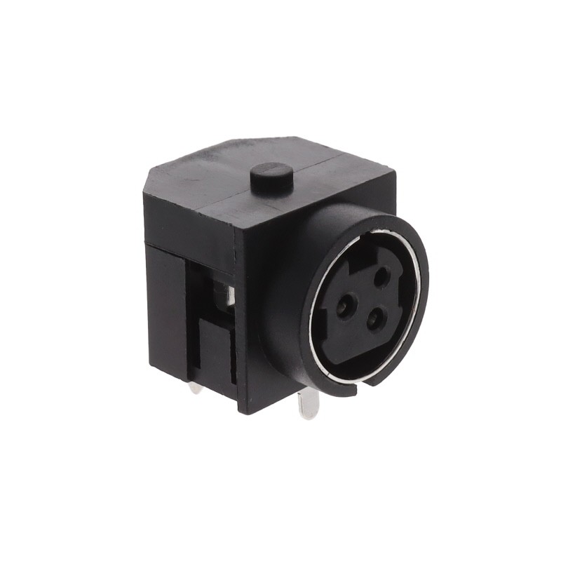 10 pcs : JACKPWRDIN3L - 3P POWER DIN JACK DIP