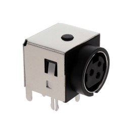 10 pcs : JACKPWRDIN3LS - 3P POWER DIN JACK SHIELDED DIP