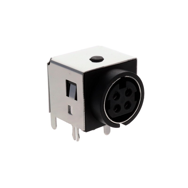 10 pcs : JACKPWRDIN4LS - 4P POWER DIN JACK SHIELDED