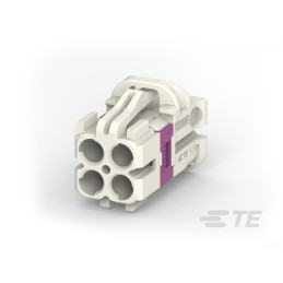 10 pcs : 2298721-2 - 4POS,MATE-AX,SOC HSG ASSY,180DEG