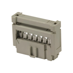 10 pcs : 09185065804 - CONN RCPT 6POS IDC 26-28AWG GOLD